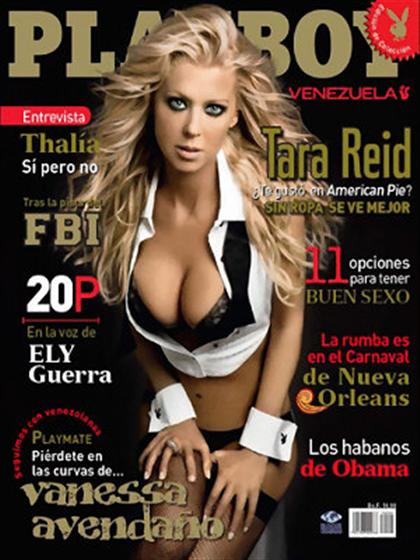 Playboy (Venezuela) February 2010 magazine back issue Playboy (Venezuela) magizine back copy Playboy (Venezuela) magazine February 2010 cover image, with Tara Reid on the cover of the magazine