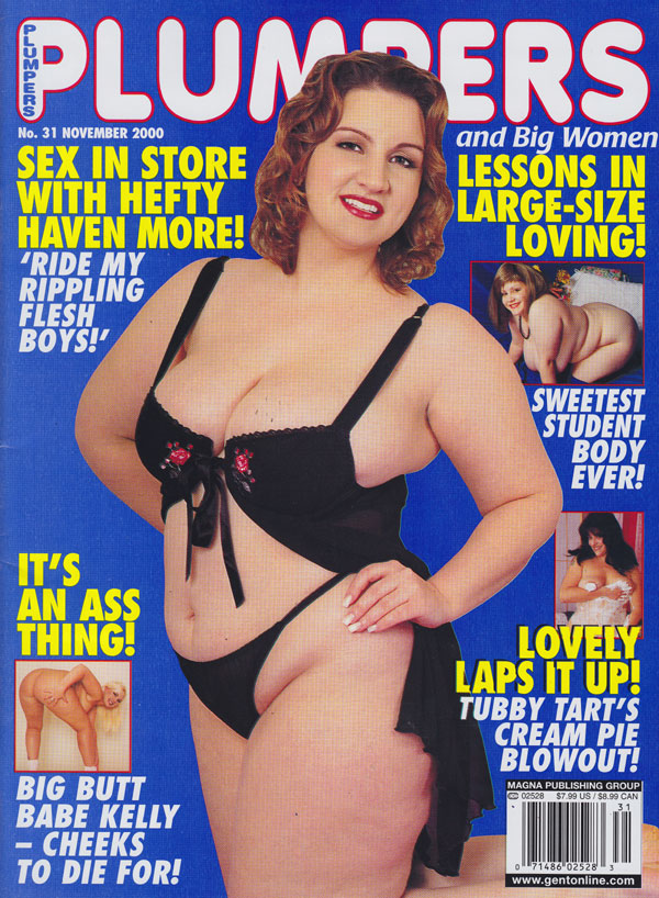 Plumpers # 31 - November 2000 magazine back issue Plumpers & Big Women magizine back copy plumpers magazine year 2000 back issues hottest hefty ladies large-sized dames tubby tarts big butts