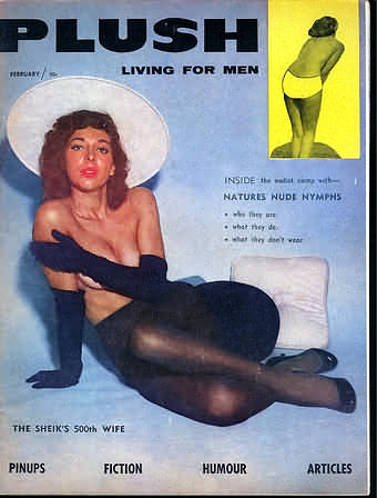 Plush Living for Men Vol. 1 # 2 magazine back issue Plush Living for Men magizine back copy 