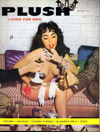 Plush Living for Men Vol. 1 # 6 magazine back issue Plush Living for Men magizine back copy 