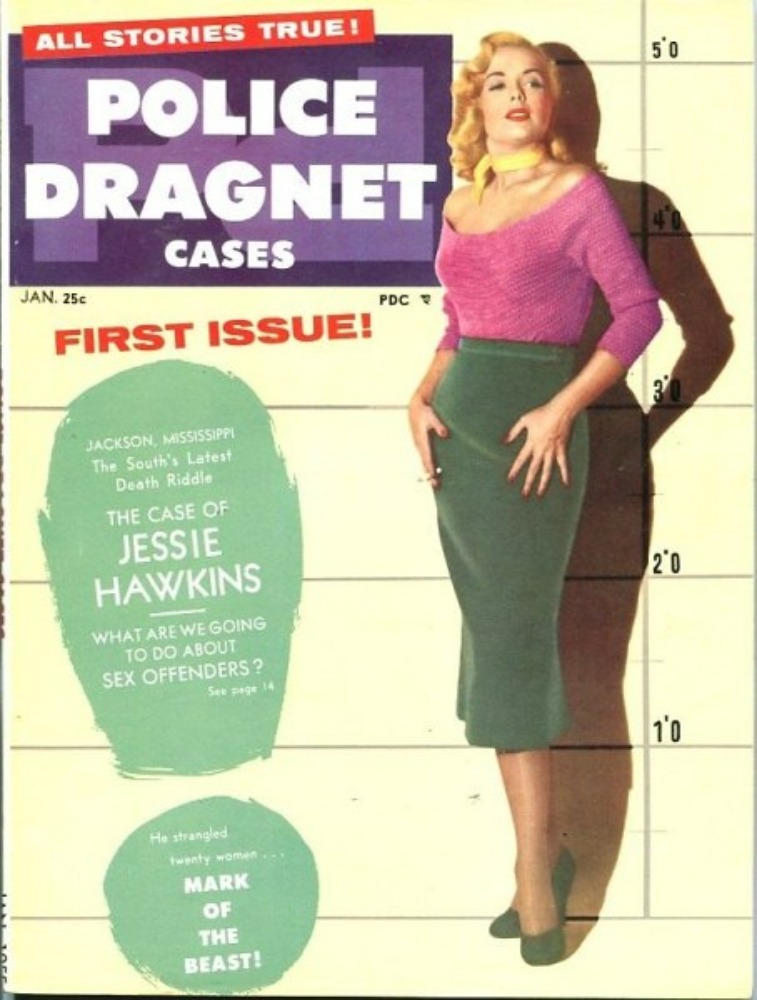 Police Dragnet Cases January 1955, , Jackson, Mississipi-The South'S Latest Death Riddle