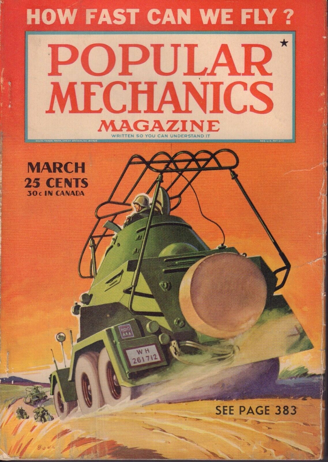 Popular Mechanics March 1941, , HOW FAST CAN WE FLY?