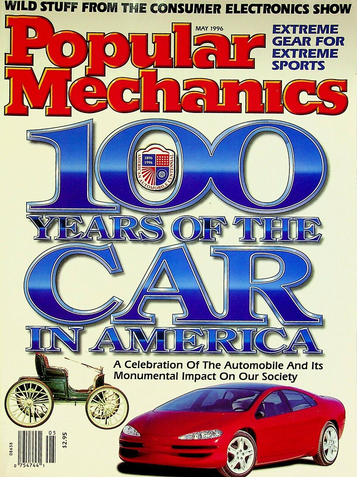 Popular Mechanics May 1996 Magazine, Mechanics May 1996