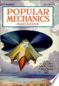Popular Mechanics # 3, September 1930 Magazine Back Copies Magizines Mags