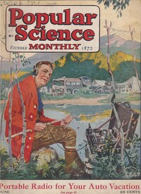 Popular Science June 1924 magazine back issue cover image