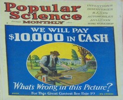 Popular Science July 1925 magazine back issue cover image