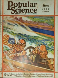 Popular Science June 1929 Magazine Back Copies Magizines Mags