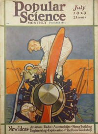 Popular Science July 1929 Magazine Back Copies Magizines Mags