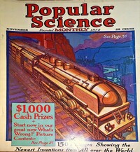 Popular Science November 1930 Magazine Back Copies Magizines Mags