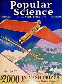 Popular Science January 1931 magazine back issue cover image