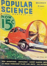 Popular Science December 1931 magazine back issue cover image