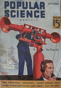 Popular Science September 1937 Magazine Back Copies Magizines Mags