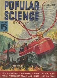 Popular Science December 1937 Magazine Back Copies Magizines Mags