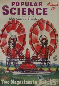 Popular Science August 1939 Magazine Back Copies Magizines Mags