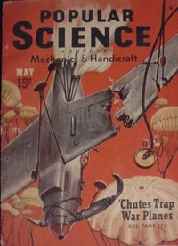 Popular Science May 1940 magazine back issue cover image