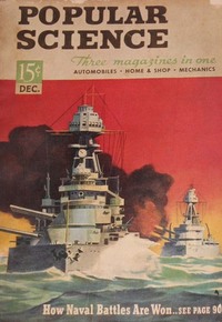 Popular Science December 1940 magazine back issue cover image