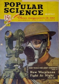 Popular Science October 1941 magazine back issue cover image