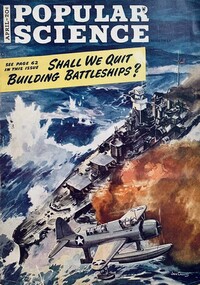 Popular Science April 1943 magazine back issue cover image