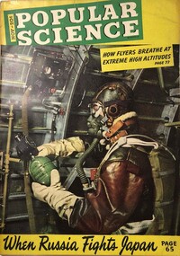 Popular Science November 1943 magazine back issue cover image