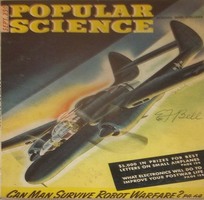 Popular Science September 1944 magazine back issue cover image