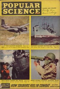 Popular Science April 1945 Magazine Back Copies Magizines Mags