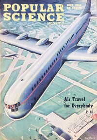 Popular Science September 1946 magazine back issue cover image