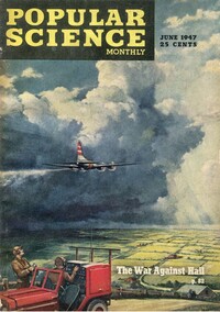 Popular Science June 1947 magazine back issue cover image