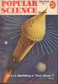 Popular Science May 1949 magazine back issue cover image