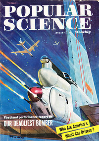 Popular Science January 1957 Magazine Back Copies Magizines Mags