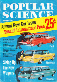 Popular Science January 1959 Magazine Back Copies Magizines Mags