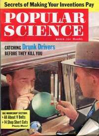 Popular Science March 1961 Magazine Back Copies Magizines Mags