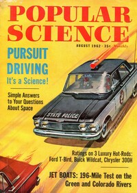 Popular Science August 1962 Magazine Back Copies Magizines Mags