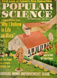 Popular Science September 1962 Magazine Back Copies Magizines Mags