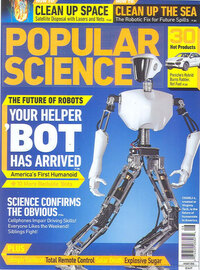 Popular Science August 2010 magazine back issue cover image