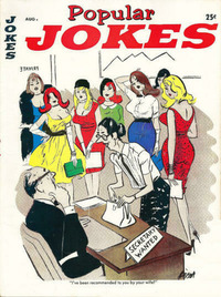 Popular Jokes # 1, August 1961 magazine back issue