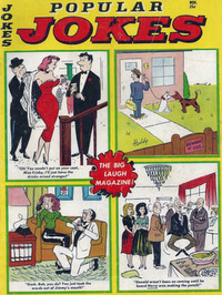 Popular Jokes # 7, November 1962 magazine back issue