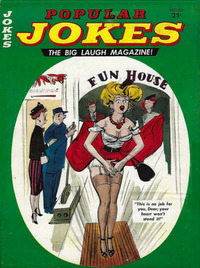Popular Jokes # 10, August 1963 magazine back issue