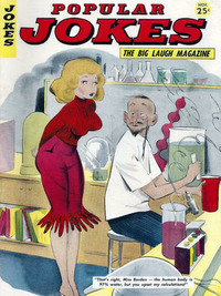 Popular Jokes # 11, November 1963 magazine back issue