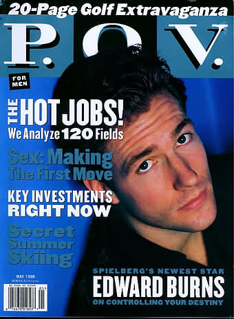 P.O.V. May 1998 magazine back issue P.O.V. magizine back copy 