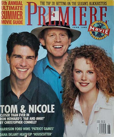 Premiere June 1992 magazine back issue Premiere magizine back copy 