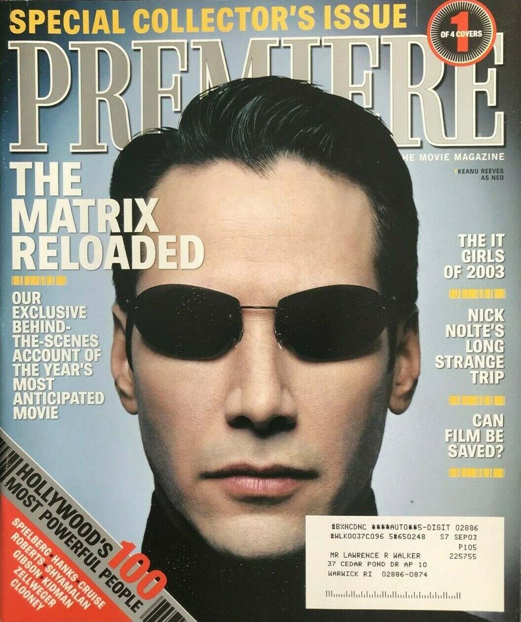 Premiere May 2003 magazine back issue Premiere magizine back copy 