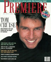 Tom Cruise magazine cover appearance Premiere July 1988