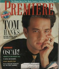 Tom Hanks magazine cover appearance Premiere April 1989