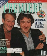 Fred Schruers magazine cover appearance Premiere January 1991