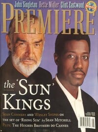 Clint Eastwood magazine cover appearance Premiere August 1993