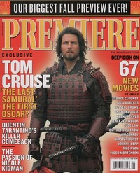 Premiere September 2003 magazine back issue