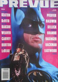 Danny D magazine cover appearance Prevue September 1992