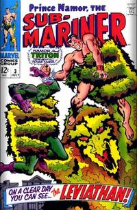 Prince Namor, The Sub-Mariner # 3, July 1968