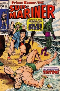 Prince Namor, The Sub-Mariner # 18, October 1969