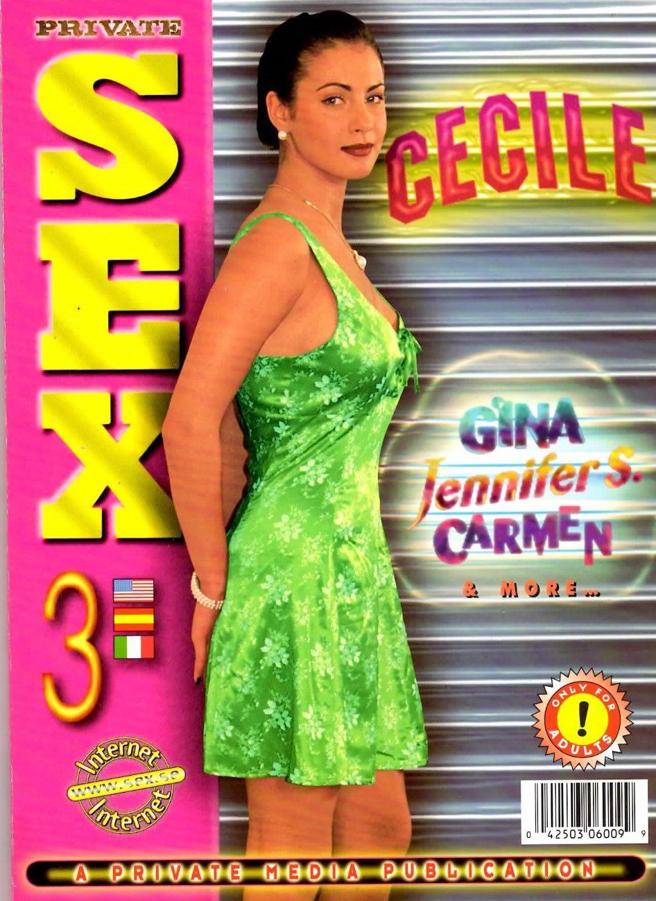 Private Sex # 3 magazine back issue Private Sex magizine back copy 